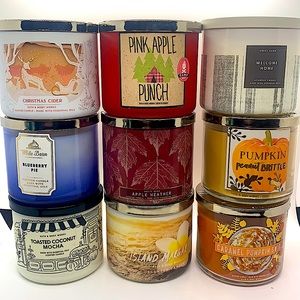 Bath & Body Works 2 Wick Candles